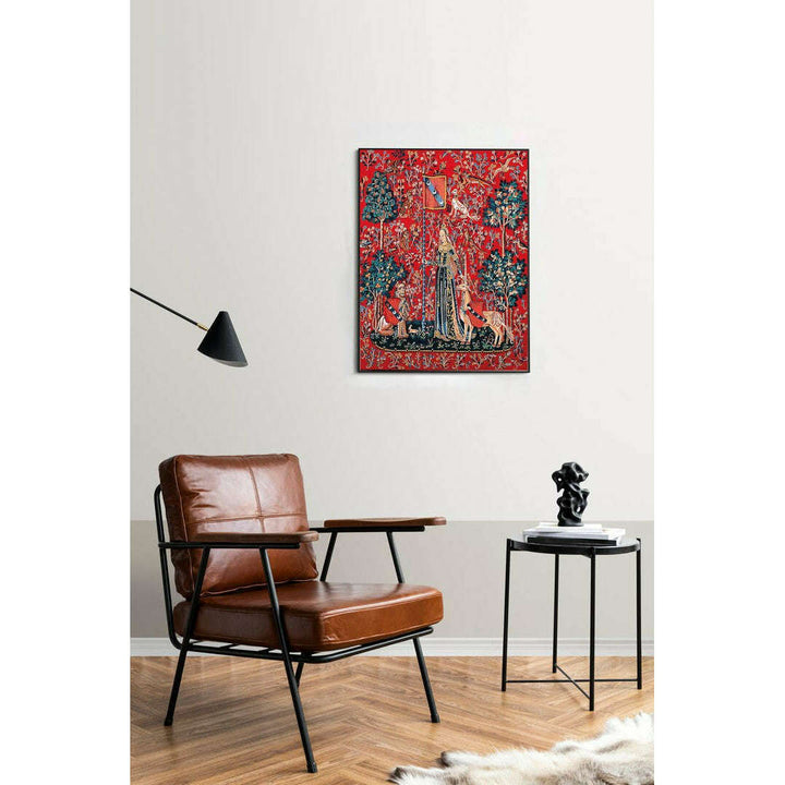 Needlepoint canvas for halfstitch without yarn Can.Seul Lady With A Unicorn MRC1432205 Margot de Paris Printed Tapestry Canvas