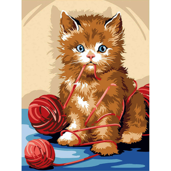 Needlepoint canvas for halfstitch without yarn Emberlificoter SE926.240 Seg De Paris Printed Tapestry Canvas