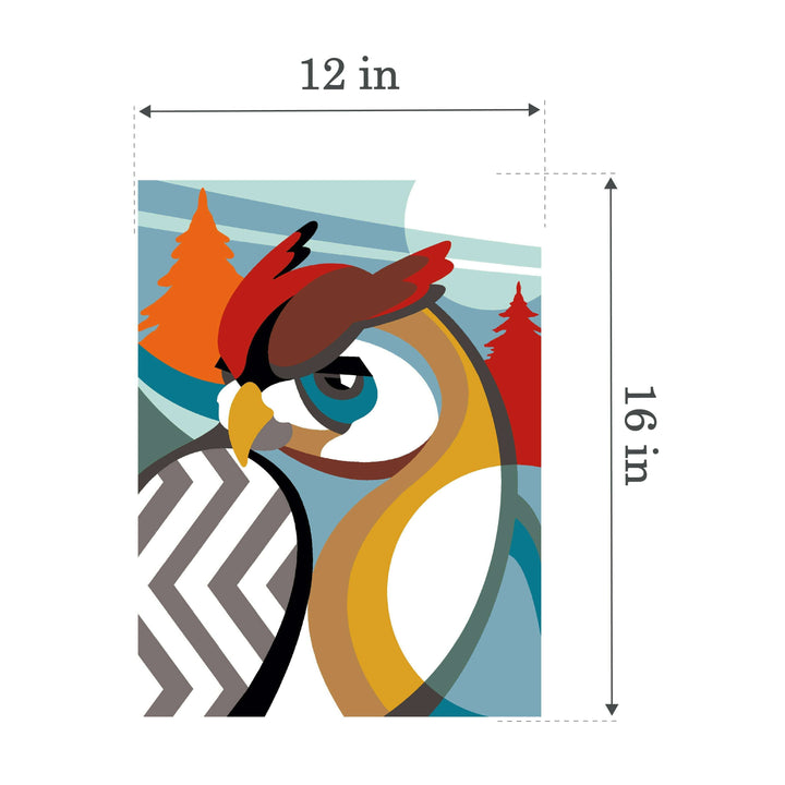 Needlepoint canvas for halfstitch without yarn Owl Art SE926.368 Seg De Paris Printed Tapestry Canvas