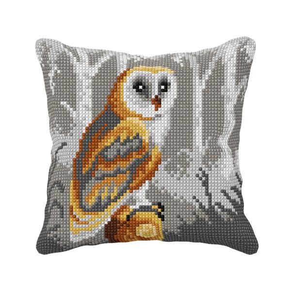 Cushion cross stitch kit  "Owl" 99015