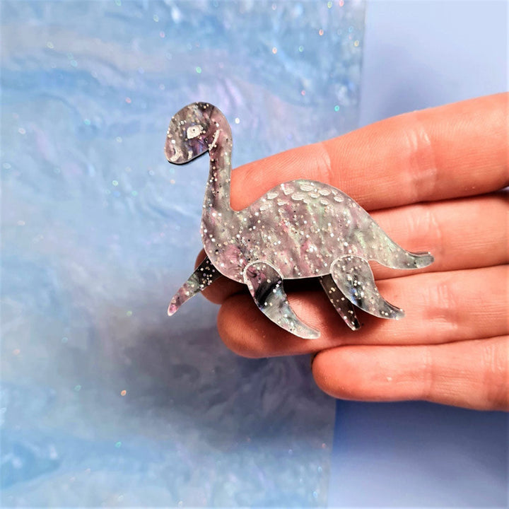 Nessie Pin Brooch by Cherryloco Jewellery 4