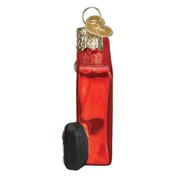 Old World Christmas New Driver Blown Glass Ornament