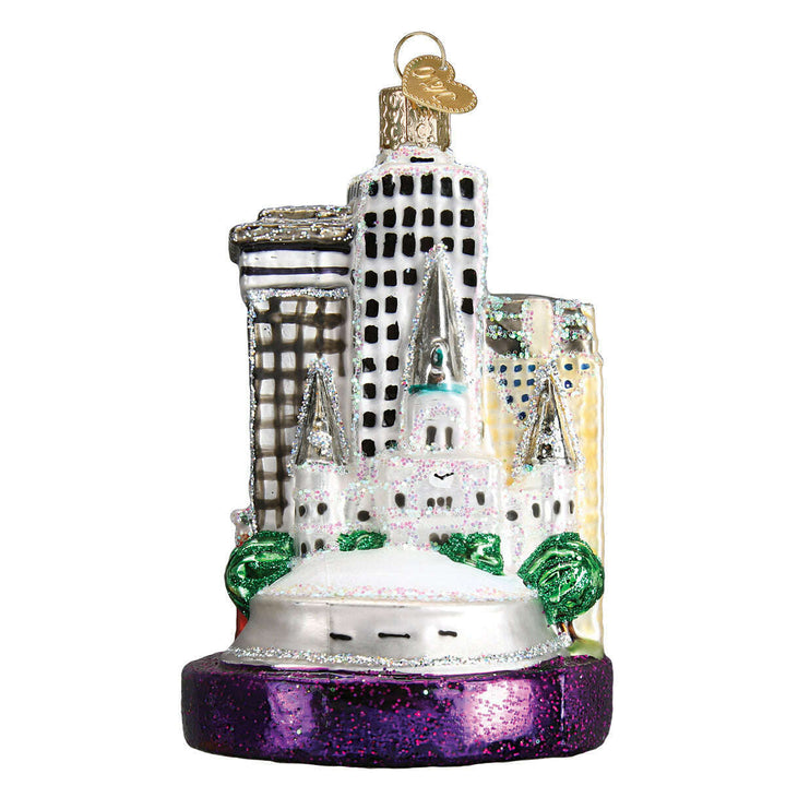 Old World Christmas New Orleans Blown Glass Ornament