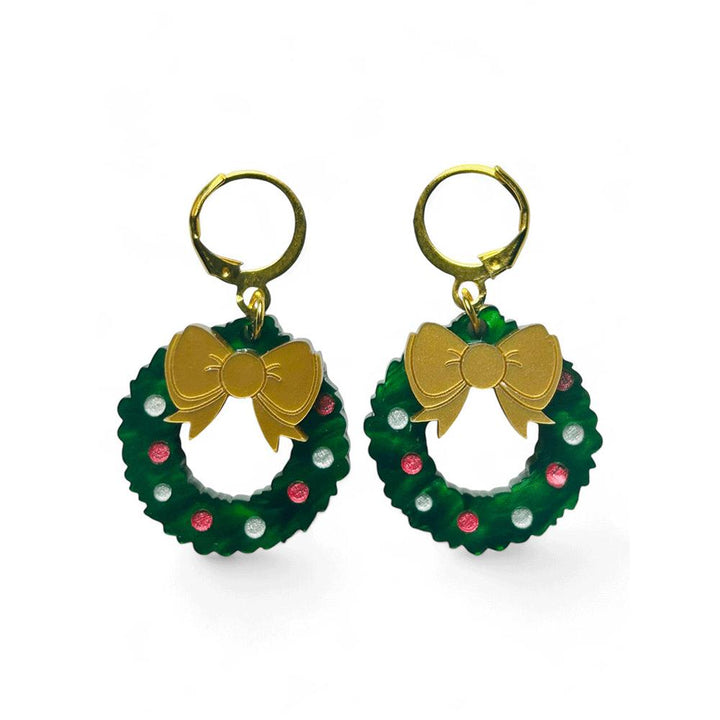 NEW! "THE LITTLE ONES" Earrings - Christmas Garland Earrings image 1