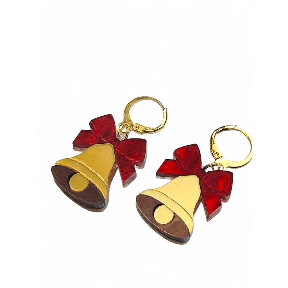 NEW! "THE LITTLE ONES" Earrings - Mini Christmas Bells image 4