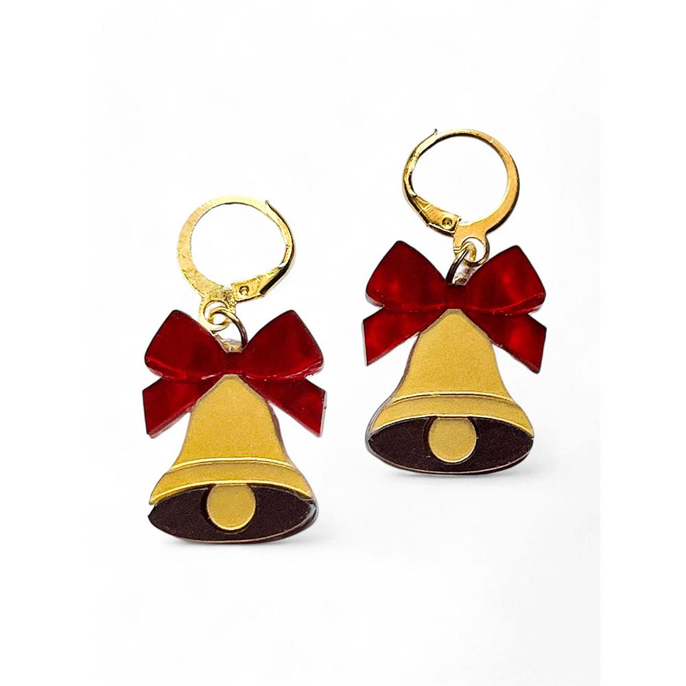 NEW! "THE LITTLE ONES" Earrings - Mini Christmas Bells image 7