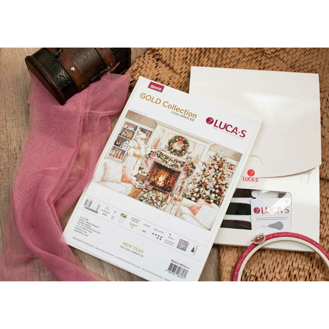 New Year B2416L Counted Cross-Stitch Kit