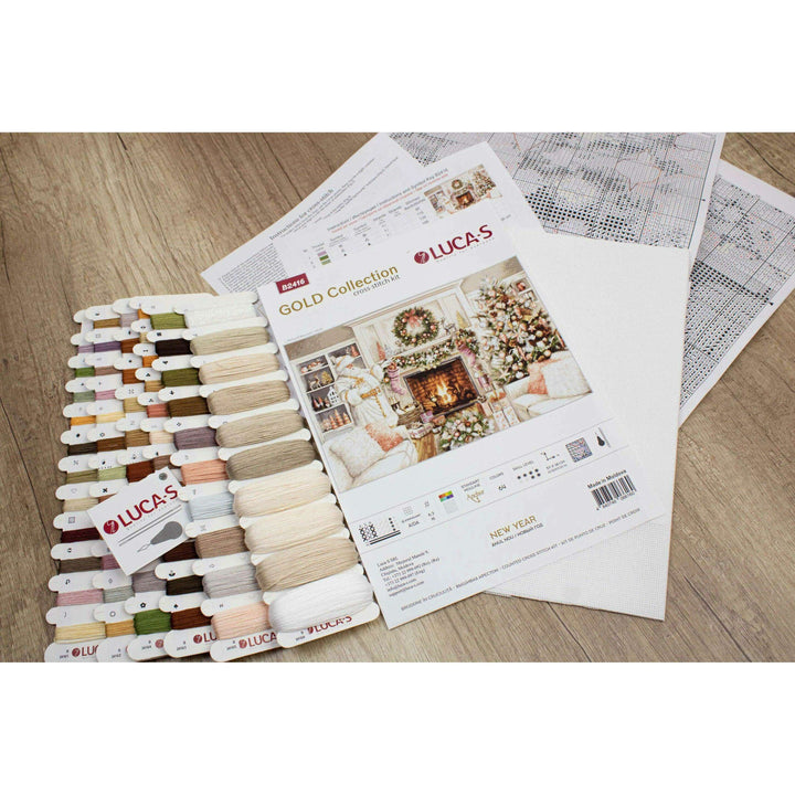 New Year B2416L Counted Cross-Stitch Kit