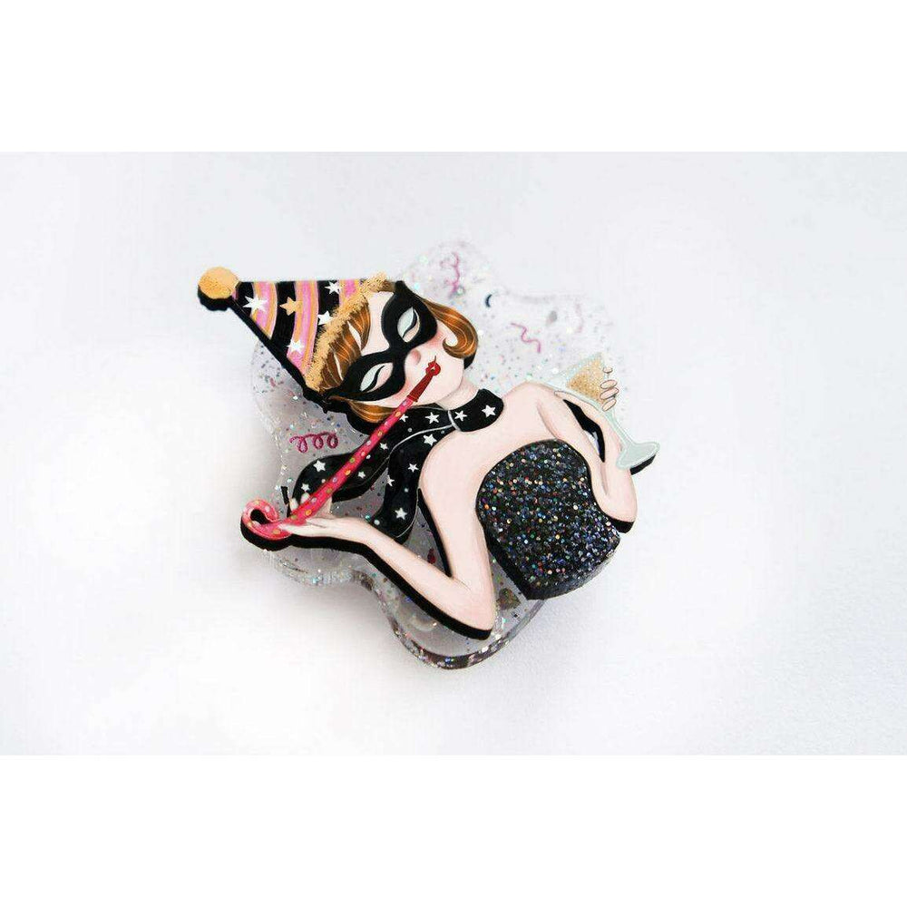 New Years Eve Party Brooch by Laliblue - Quirks!