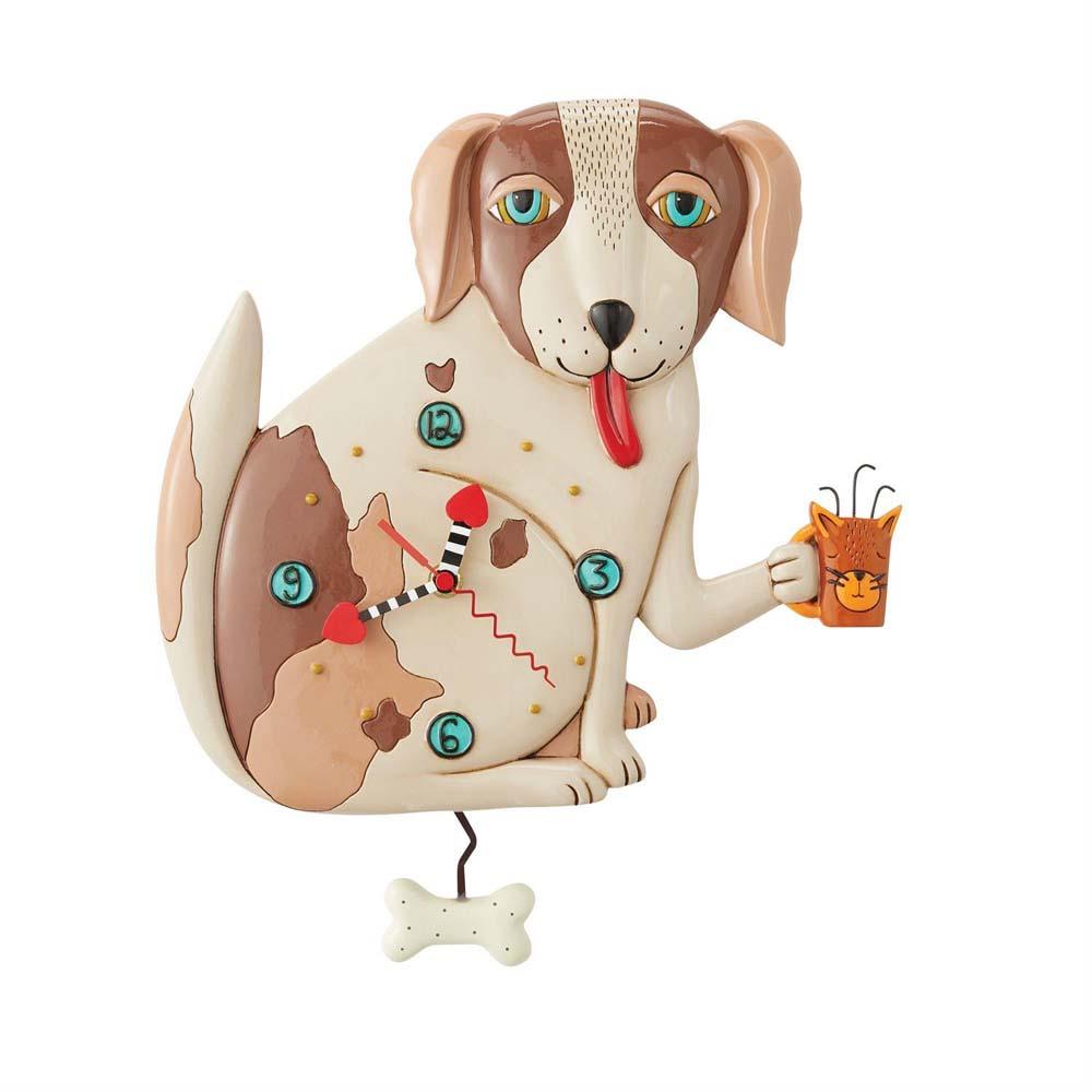 No Bones (Dog) Clock by Allen Designs - Quirks!