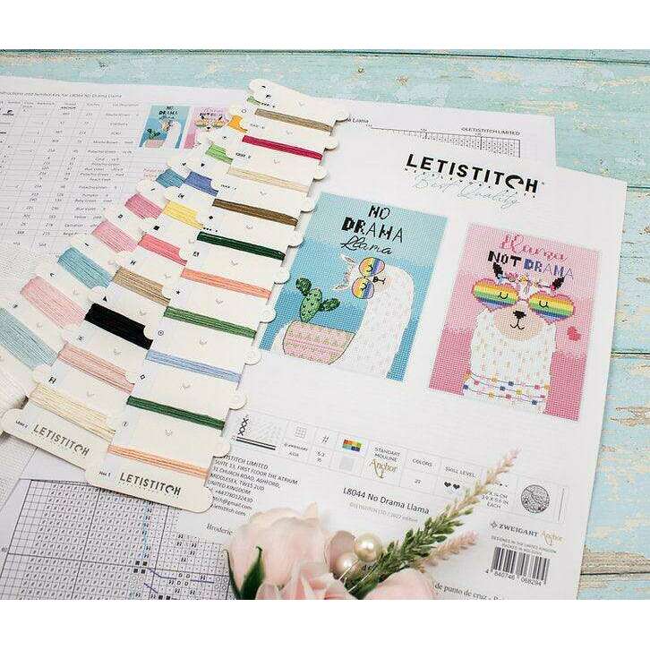 No drama Llama L8044 Counted Cross Stitch Kit