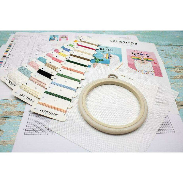 No drama Llama L8044 Counted Cross Stitch Kit