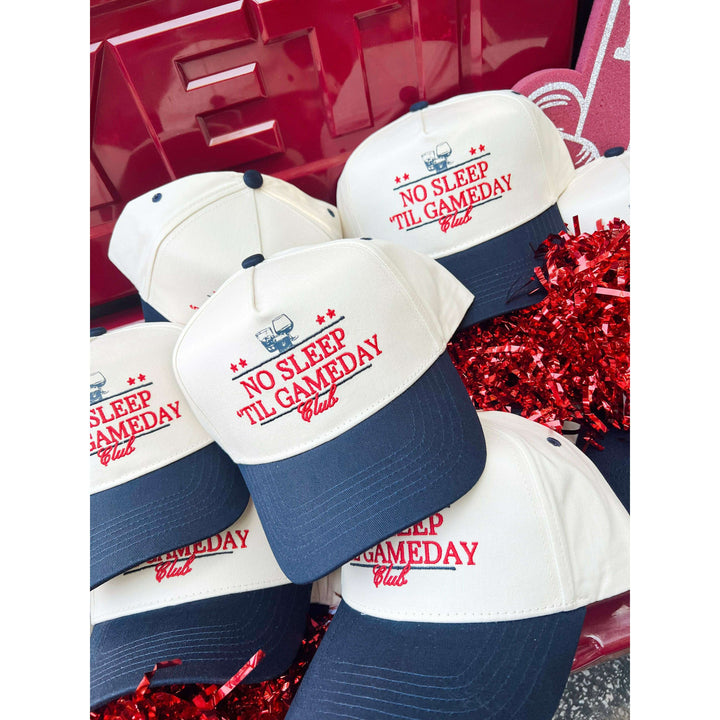 No Sleep Til' Gameday Vintage Trucker Hat