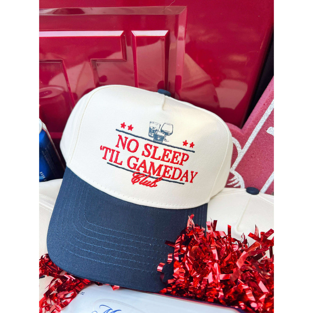 No Sleep Til' Gameday Vintage Trucker Hat