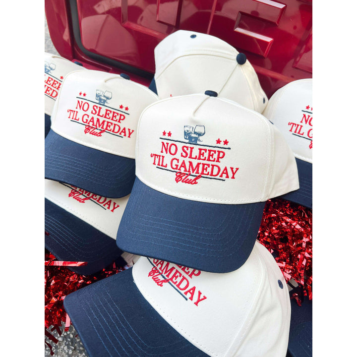 No Sleep Til' Gameday Vintage Trucker Hat