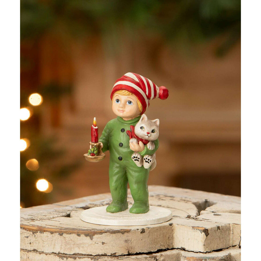 Noah with Cat by Bethany Lowe Designs, christmas decor