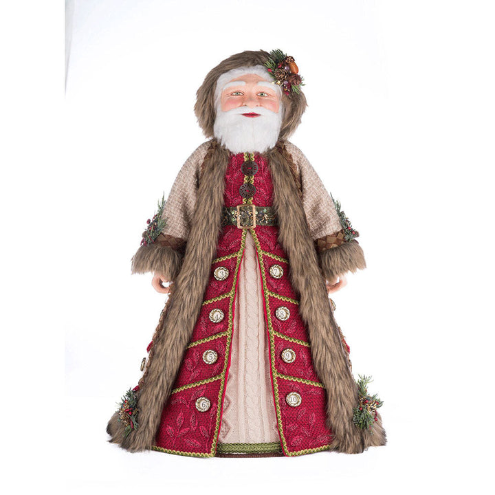 North Country Advent Santa Doll by Katherine's Collection image