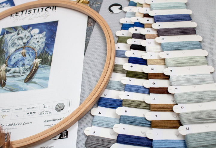 Nothing Can Hold Back A Dream L8067 Counted Cross Stitch Kit