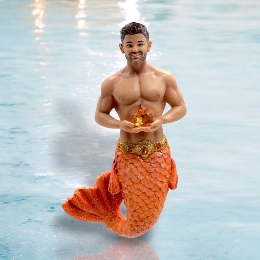 November - Citrine Merman - Pre Order - In Stock Sept 2025 by December Diamonds 