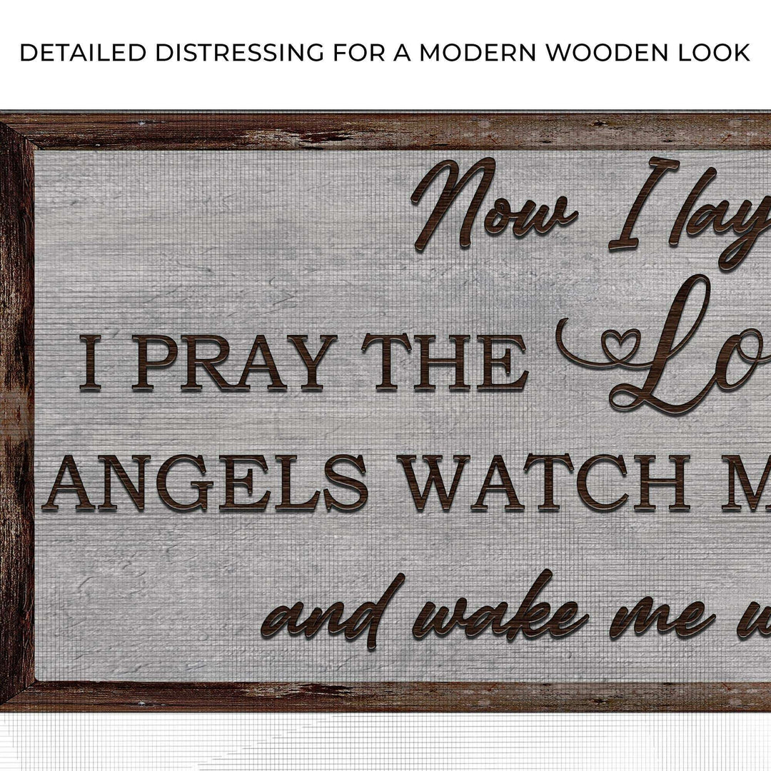 Now I Lay Me Down To Sleep Sign