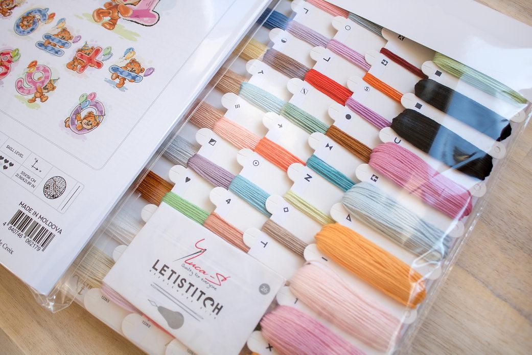 Numbers B1228L Counted Cross-Stitch Kit