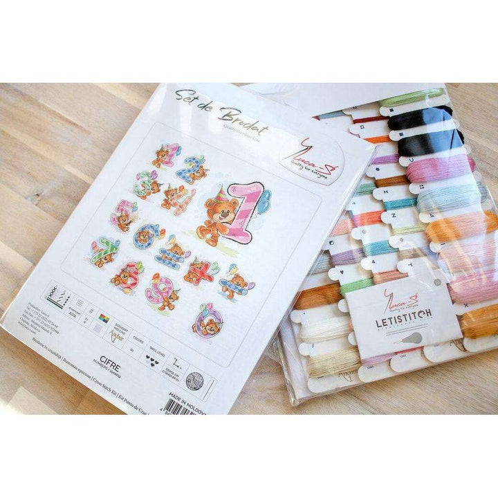 Numbers B1228L Counted Cross-Stitch Kit