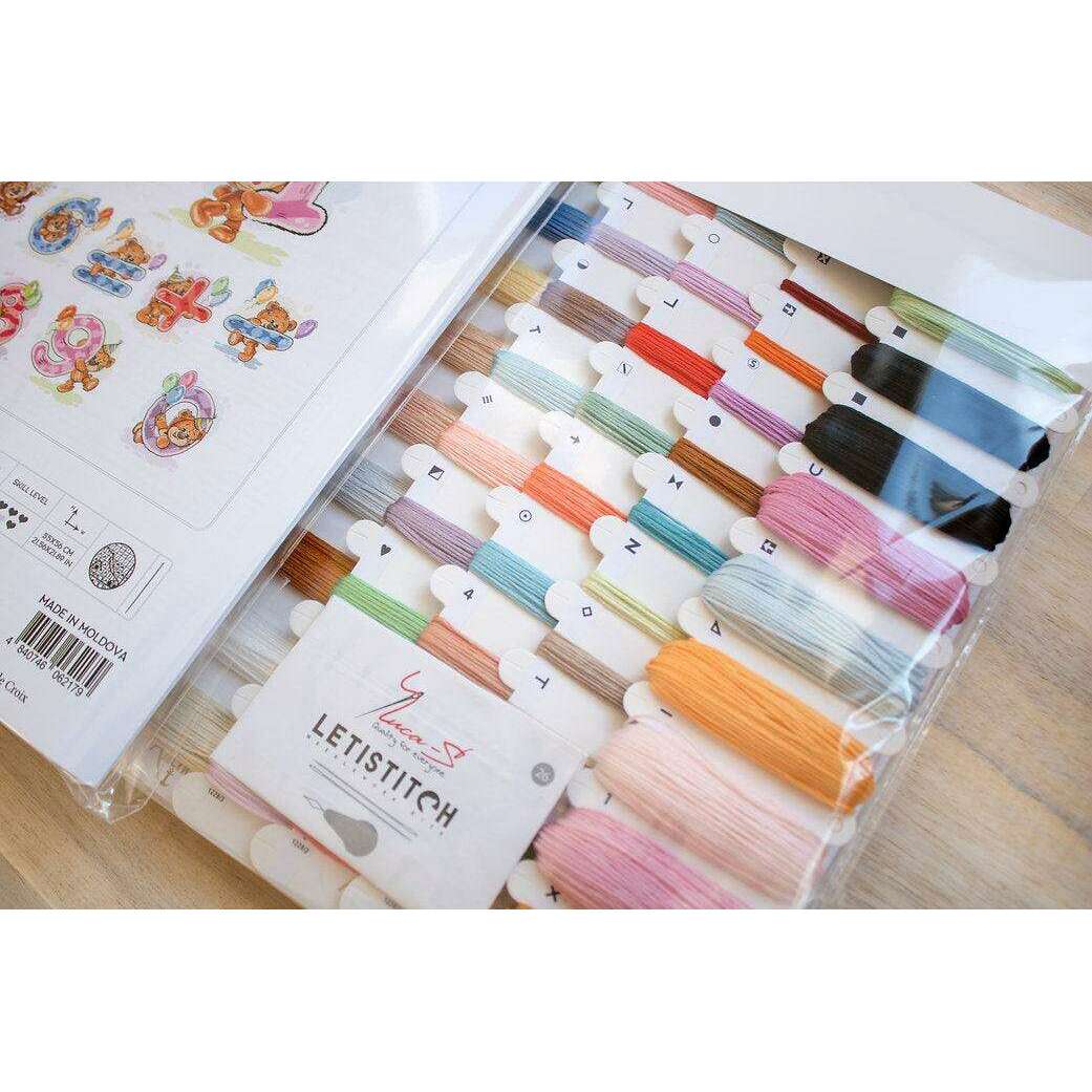 Numbers B1228L Counted Cross-Stitch Kit