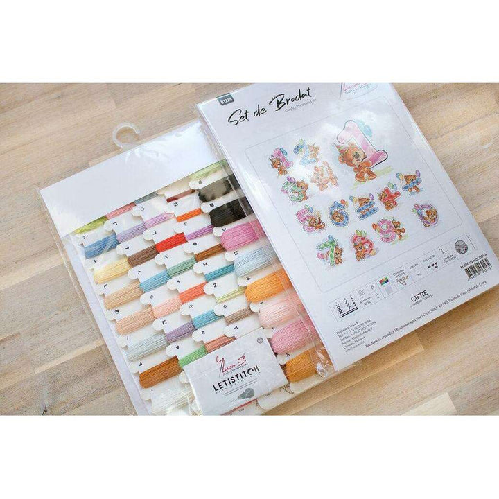 Numbers B1228L Counted Cross-Stitch Kit