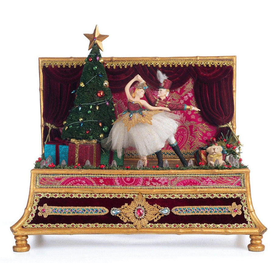 Nutcracker Dancing Hinged Box by Katherine's Collection image