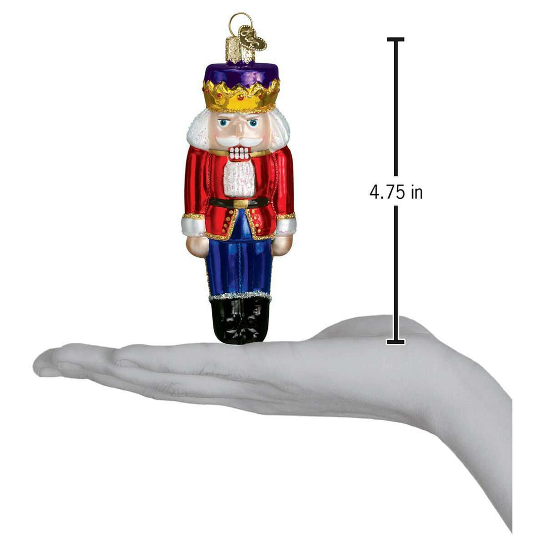 Old World Christmas Nutcracker Prince Blown Glass Ornament