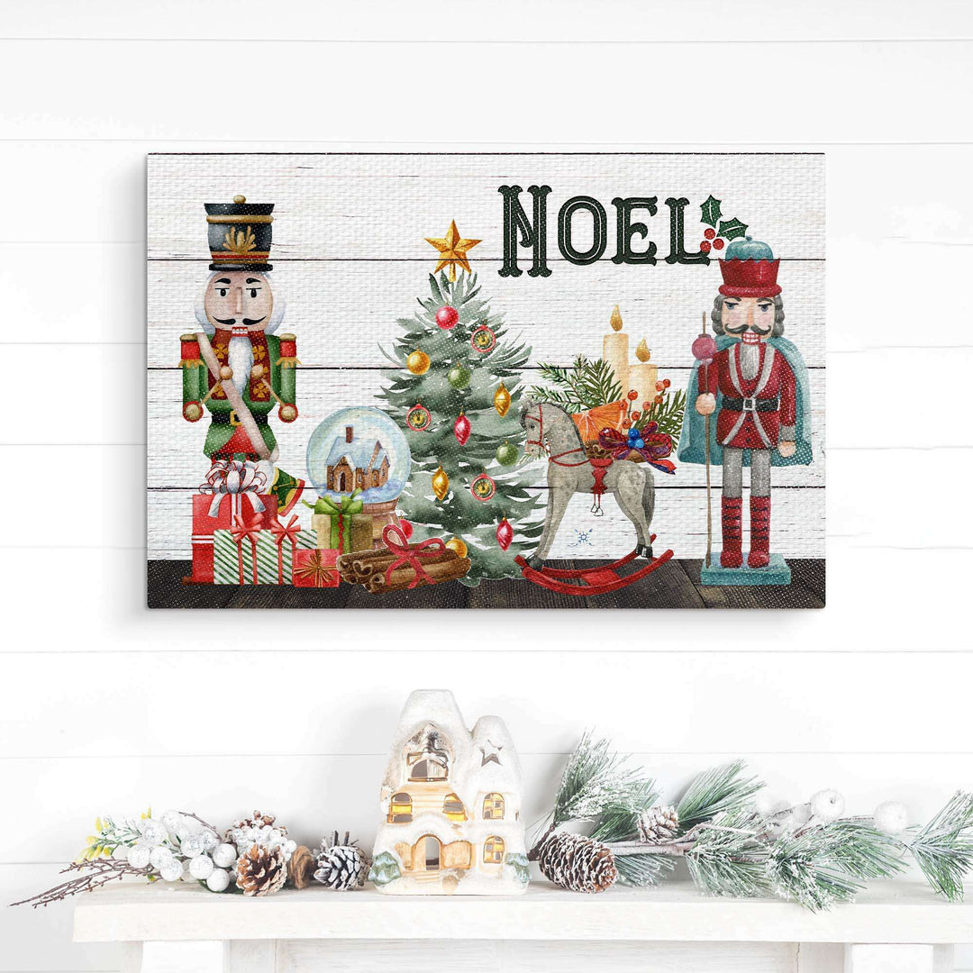 Nutcrackers Noel Sign