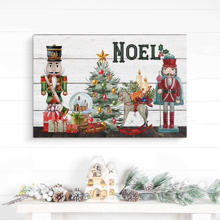 Nutcrackers Noel Sign