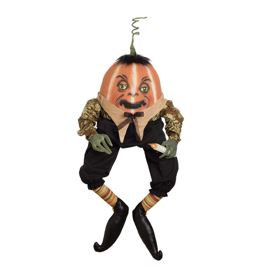 Obadiah Pumpkin Gathered Traditions Art Doll by Joe Spencer 