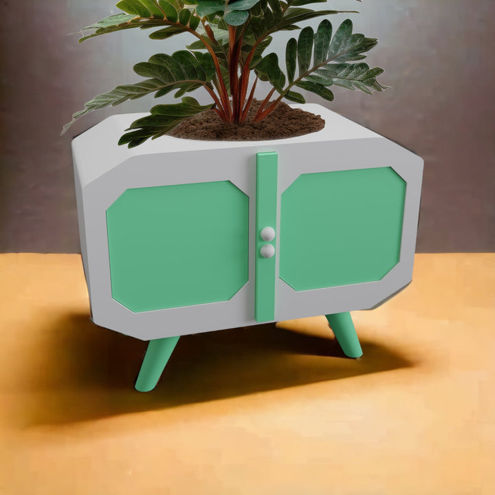 Space Age Futuristic Octo Planter