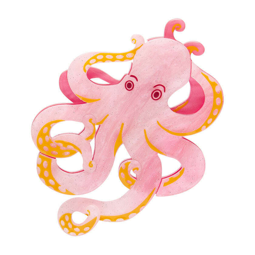 Octopode's Abode Brooch by Erstwilder erstwilder