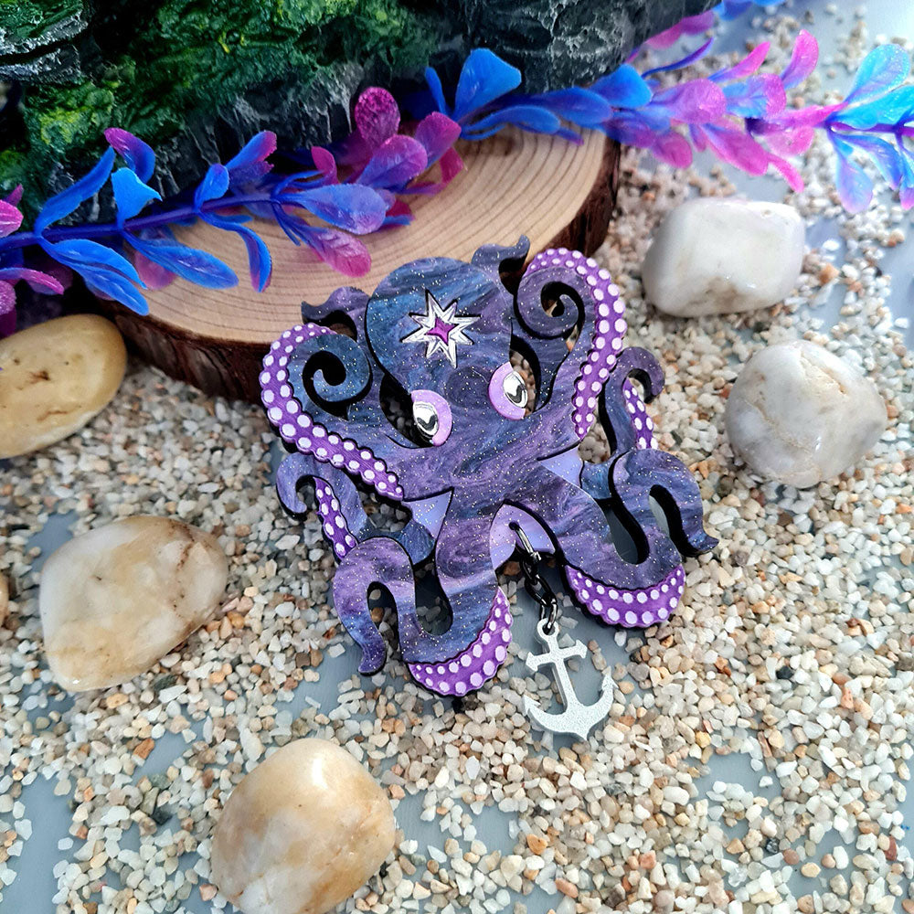 Octopus Necklace by Cherryloco Jewellery 5