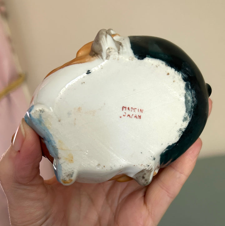 Made in Japan stamp on ashtray base