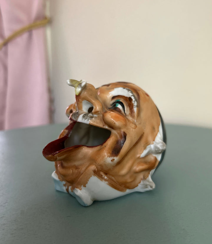 Old man ashtray side angle