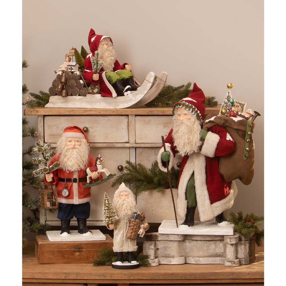 Old St. Nick with Bag of Toys by Bethany Lowe Designs 4