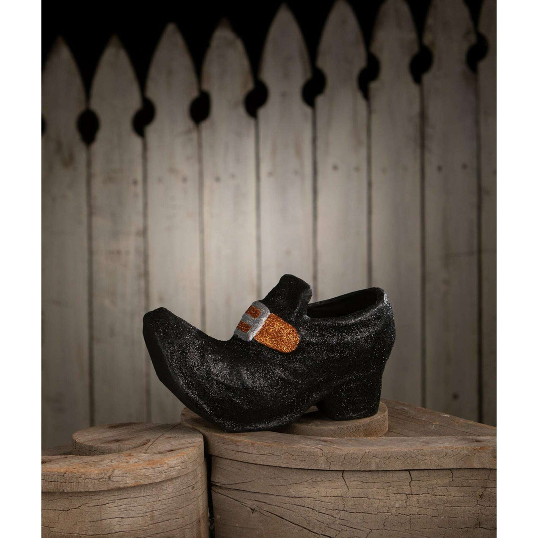 Old Witch's Shoe Paper Mache by Bethany Lowe Designs, image 2