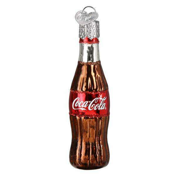 Old World Christmas Coca-Cola Mini Diner Blown Glass Ornament Set