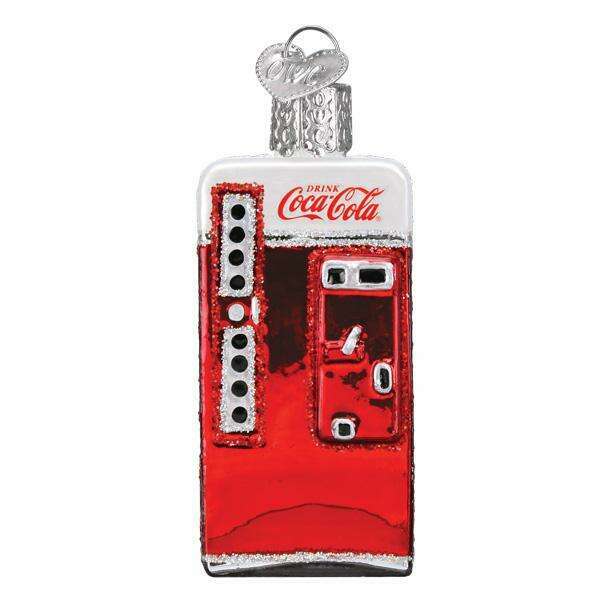 Old World Christmas Coca-Cola Mini Diner Blown Glass Ornament Set