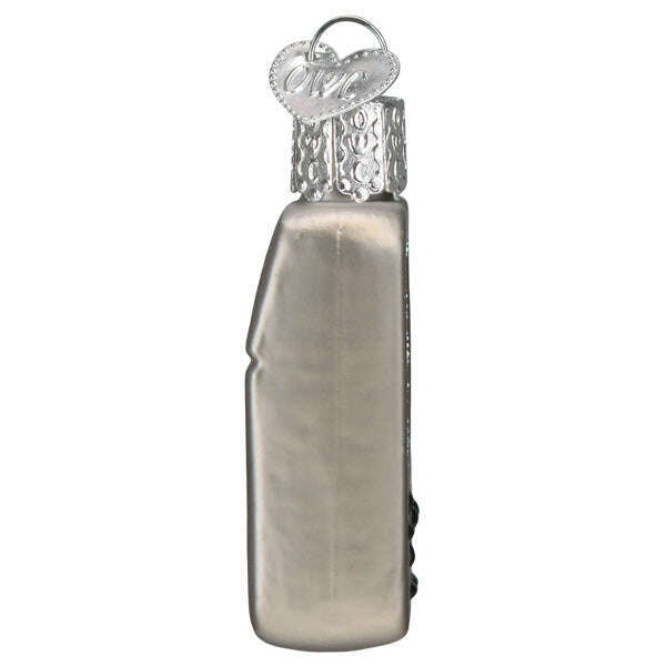 Old World Christmas Mini Tetris Blown Glass Ornament