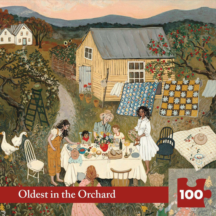Oldest in the Orchard Mini Jigsaw Puzzle