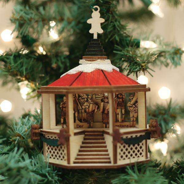 Old World Christmas Oompah Gazebo Light-Up Ornament