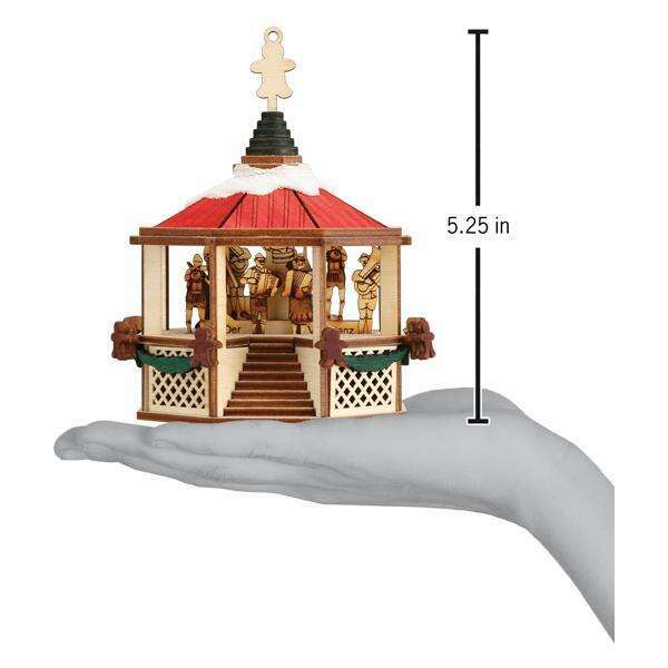 Old World Christmas Oompah Gazebo Light-Up Ornament
