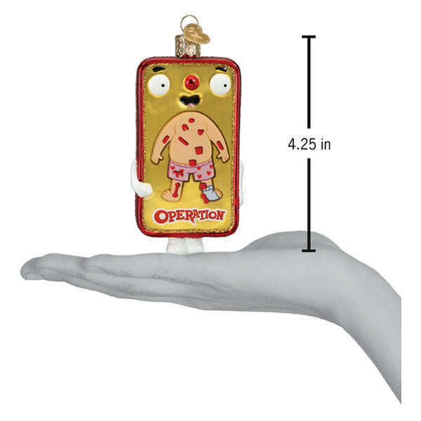 Old World Christmas Operation Blown Glass Ornament