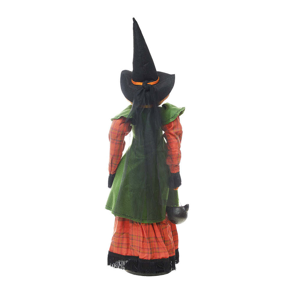 Ophelia Pumpkin Witch on Stand by Joe Spencer 1