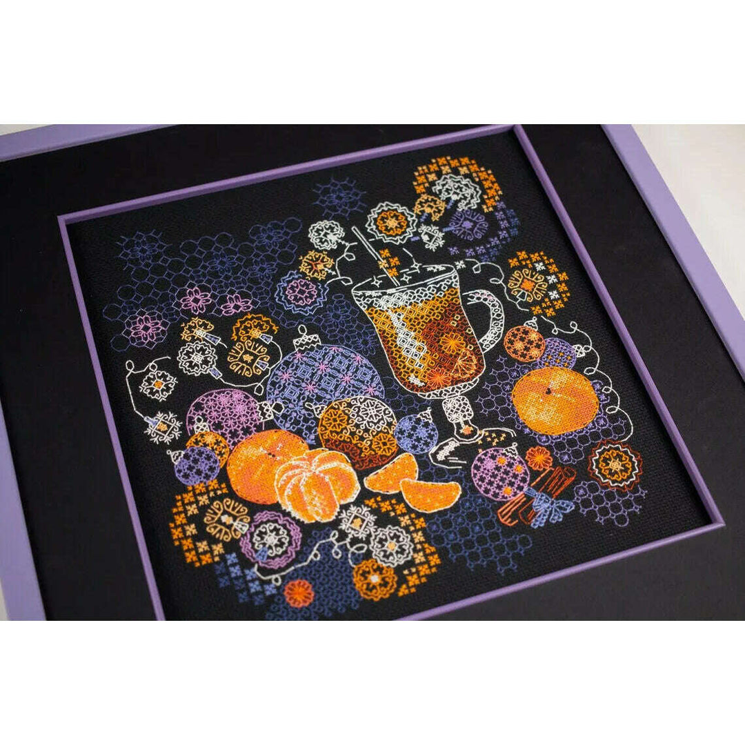 Orange Mood R2055 Counted Cross Stitch Kit