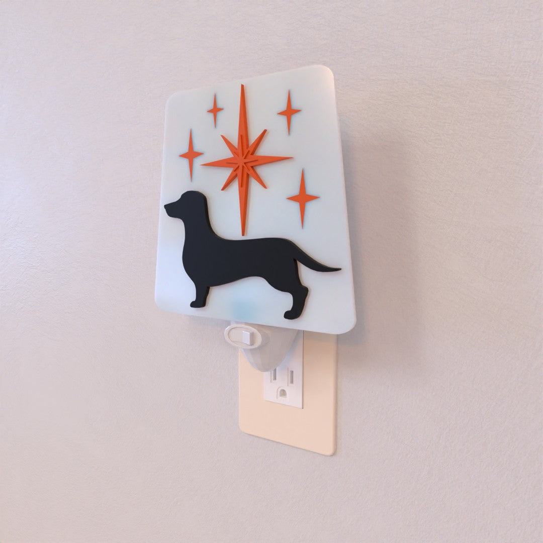 Atomic Dachshund Night Light